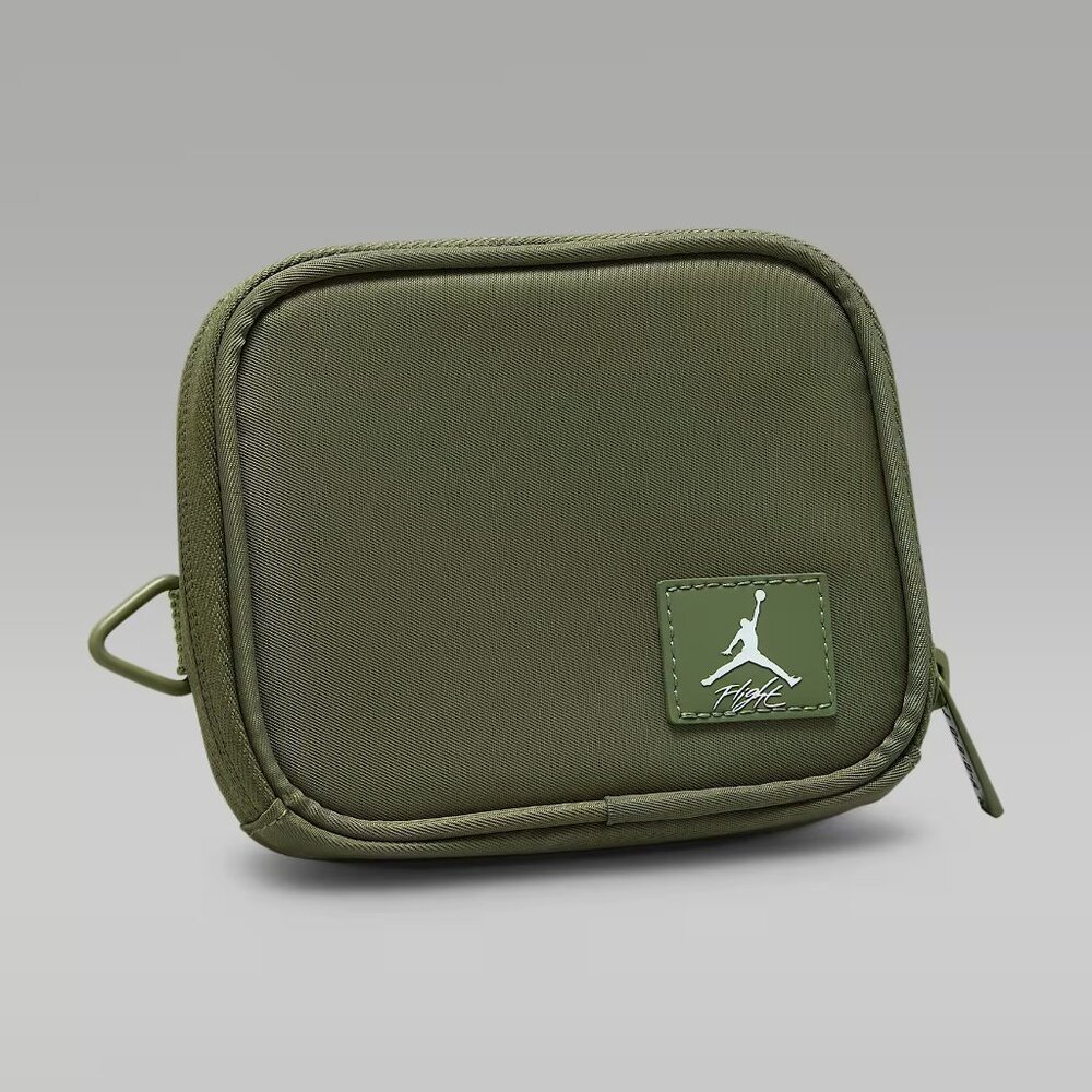NWT Jordan Zip Wallet Pouch with Key Clip